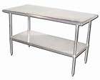 RESTAURANT STAINLESS STEEL 36 WORK PREP TABLE 22065NSF