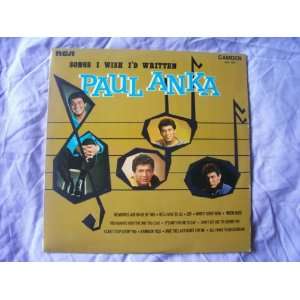    PAUL ANKA Songs I Wish Id Written UK LP 1970 Paul Anka Music