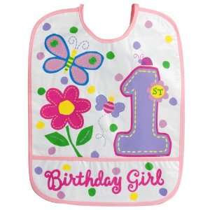  Hugs and Stitches Girl   Vinyl Bib