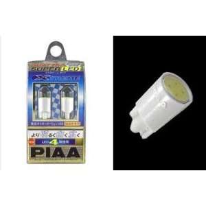  PIAA Xtreme White Quattro LED 194 168 T10 Wedge Bulbs 