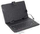 Leather Carrying Cover Case USB Keyboard For 1010.2 Tablet PC 