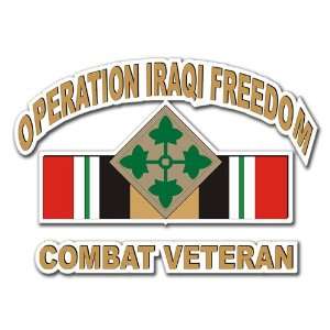 4th infantry Division Iraq Combat Veteran Operation Iraqi Freedom OIF 