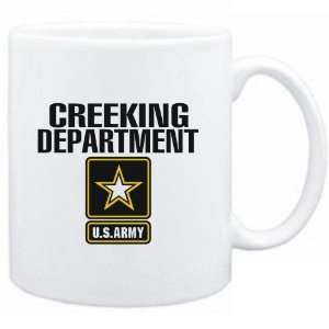 Mug White  Creeking DEPARTMENT / U.S. ARMY  Sports:  