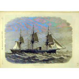  1870 Iron Clad Fleet Hms Invincible Ships Naval Navy: Home 