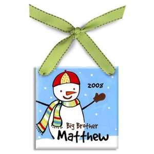 Big Brother Personalized Christmas Ornament