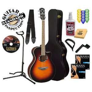 Yamaha APX500FMII Old Violin Sunburst Acoustic Electric Guitar 