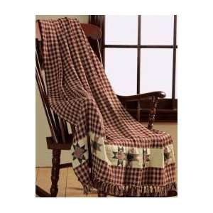  Primitive Country Star Throw: Home & Kitchen