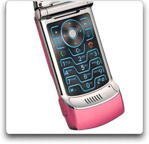  Motorola RAZR V3xx J Phone, Pink (AT&T): Cell Phones 