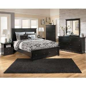   Maribel Storage Bedroom Set (Queen) B138 57 54S 95: Home & Kitchen