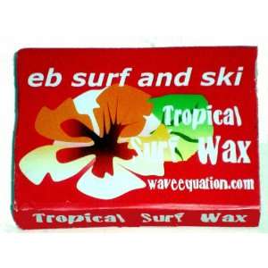  Wave Equation Tropical Surf Wax All Natural Beeswax 