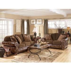   Harrington   Truffle Living Room Set 59801 slr set