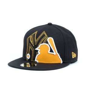  New York Yankees 59Fifty MLB Big Hitter Hat: Sports 