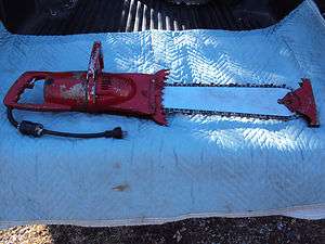 VINTAGE MALL ELECTRIC SAW 18 IN MODEL 11E 18 NICE LOOK  