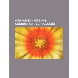  Comparison of bone conduction technologies (9781234126711 