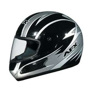    AFX FX 10 Multi Full Face Helmet XXXX Large  Silver: Automotive