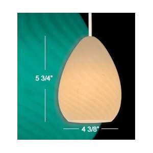  Glow Jade / Brushed Nickel Yu Pendant With Qp 601 Home Improvement