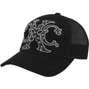  Xtreme Couture Black Despair Adjustable Mesh Hat: Sports 