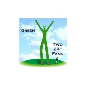  Large Balloon Fly Guy   60 Foot   Includes Fan   Green 