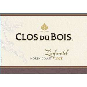  Clos du Bois Zinfandel 2008 Grocery & Gourmet Food