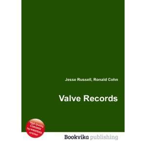  Valve Records Ronald Cohn Jesse Russell Books