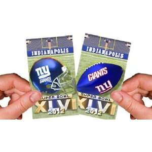  Giants Super Bowl XLVI Magnets (Set of 2) 2012 Office 
