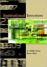 Institutional Investors, (0262541750), E. Philip Davis, Textbooks 