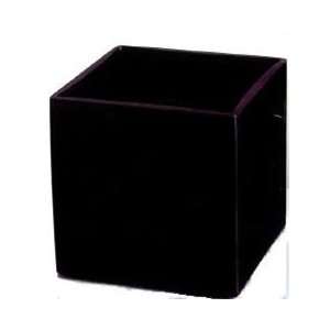  Black Cube Glass Vase 6x6x6: Arts, Crafts & Sewing