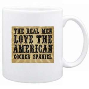  New  The Real Men Love The American Cocker Spaniel  Mug 