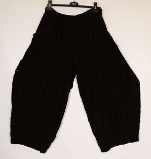   NEW SEASON 2012 FUNKY BLACK TEXTURAL BALLOON TROUSER + SIZE 3  