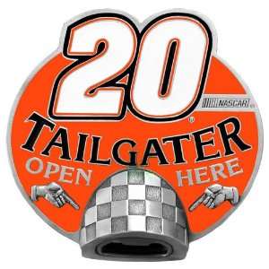 Tony Stewart #20 NASCAR Tailgater Bottle Opener Hitch Cover
