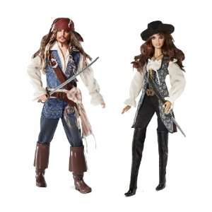 Barbie Collector Pirates of The Caribbean Captain Jack 