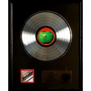   Red) Platinum LP Record Award Non RIAA Apple Records 