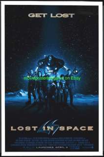 LOST IN SPACE MOVIE POSTER 1 SIDED 27x40 FINAL STYLE 1998 SCI FI 