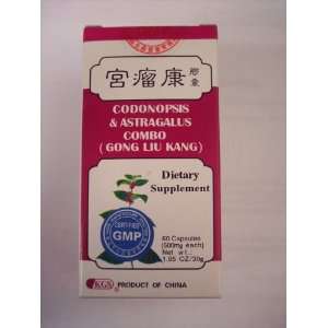  & Astragalus Combo (Gong Liu Kang) 60 Caps: Health & Personal Care