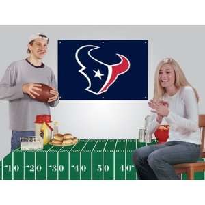   : Party Animal Houston Texans Party Decorating Kit: Sports & Outdoors