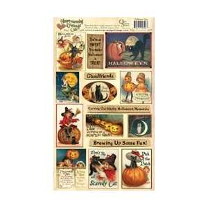   Heartwarming Vintage Cuts 7X12 Sheet   Halloween Time Halloween Time