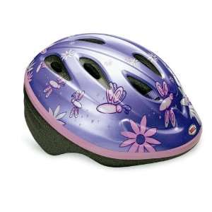 Bell Beamer Toddler Bicycle Helmet (Purple Daisy Bug):  