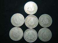 Lot of 7 Liberty Head V Nickels Five Cents Lot #LV07  