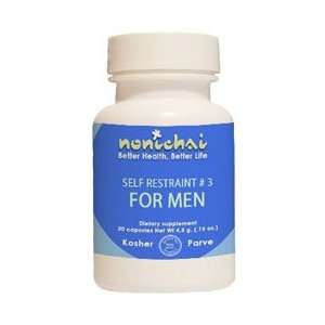  NoniChai Self Restraint #3 For Men   30 Capsules Health 