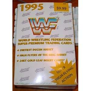  WWF Super Premium Trading Cards WWE 1995 Toys & Games
