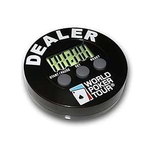  WPT Dealer Button with Built In Timer