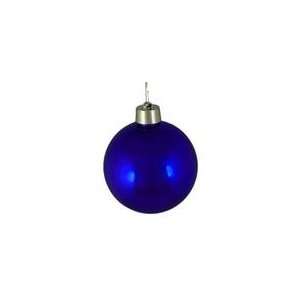  Shiny Royal Blue Shatterproof Christmas Ball Ornament 10 