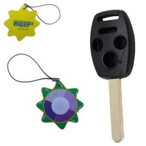  HQRP Remote Uncut Key Shell FOB w/ 4 Buttons compatible 