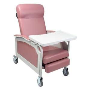  Three Position Convalescent Recliner with Tray Color 