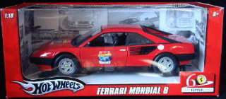 Ferrari Mondial 8 60th Anniversary Hot Wheels 1:18  