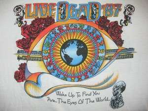 Grateful Dead T Shirt > VTG Style > Live Dead 1987  