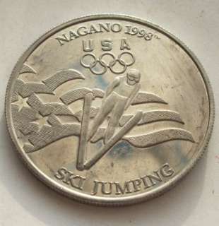 1998 OLYMPIC GAMES NAGANO U.S. SKI JUMPING TEAM MEDAL  