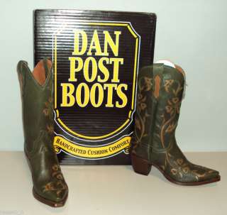 NEW* Dan Post Ladies Sage Boots w/ DBL Cutout Size 7.5  