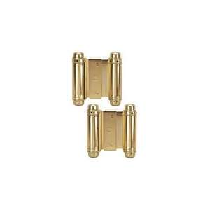  51 9090 4 DBL ACTION HINGE FINISHSATIN BRASS SIZE4 