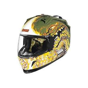  Icon Domain 2 Warthog Motorcycle Helmet Automotive